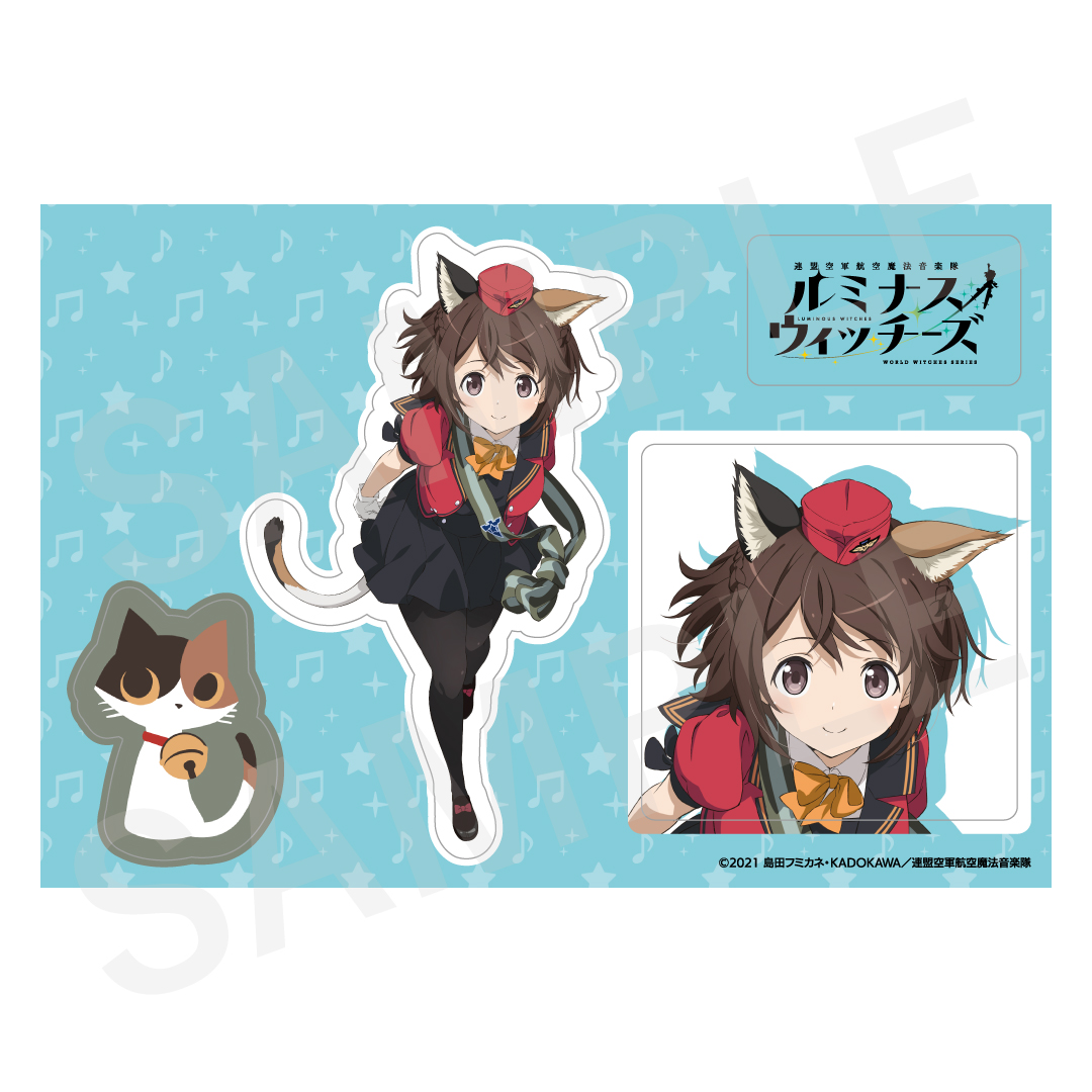 ルミナスウィッチーズ　声優陣　サイン色紙　ストライクウィッチーズ　特典 ルミナスウィッチーズ 声優陣 サイン色紙 ストライク