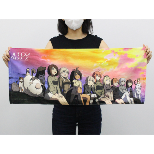 連盟空軍航空魔法音楽隊ルミナスウィッチーズ フェイスタオル | 連盟