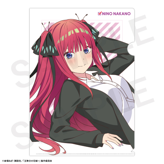 五等分の花嫁∽ クリアファイル中野二乃 | 五等分の花嫁