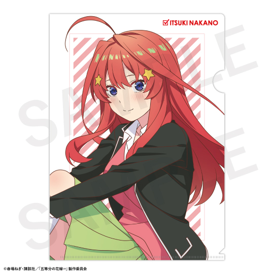 五等分の花嫁　クリアファイル 15枚セット　まとめ依頼品 五等分の花嫁∽」クリアファイルの受注を開始！ | 株式会社アズ
