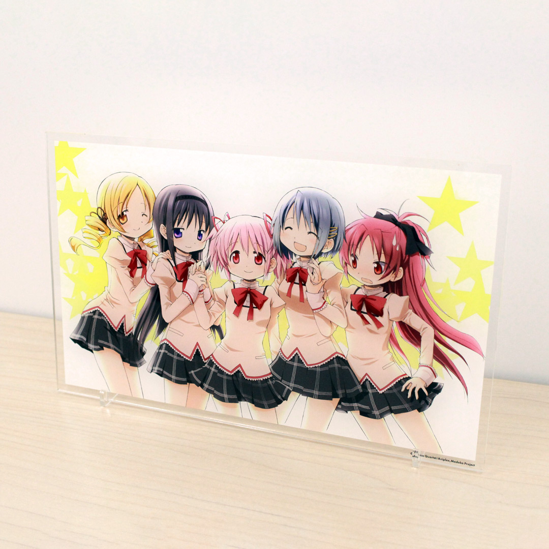 受注生産】PUELLA MAGI MADOKA MAGICA Acrylic Art Illustration by