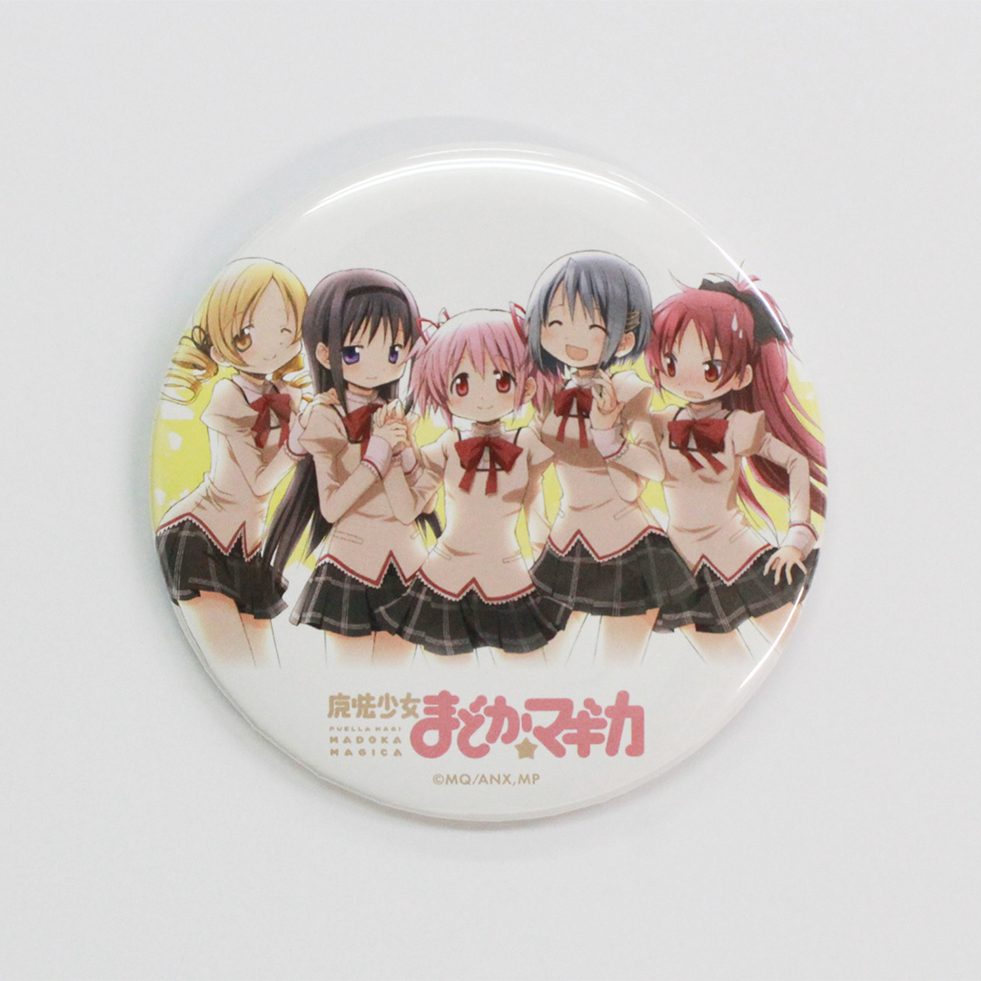 PUELLA MAGI MADOKA MAGICA Can Badge Illustration by Ume Aoki