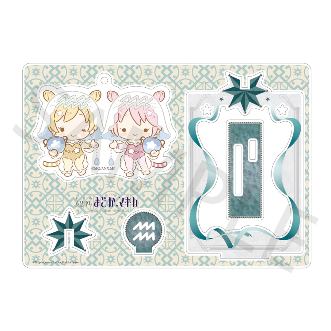 【台座付き全5種セット】劇場版 魔法少女まどか☆マギカ［新編］叛逆の物語 劇場版 魔法少女まどか☆マギカ[新編]叛逆の物語 KAWAII星座アクリル